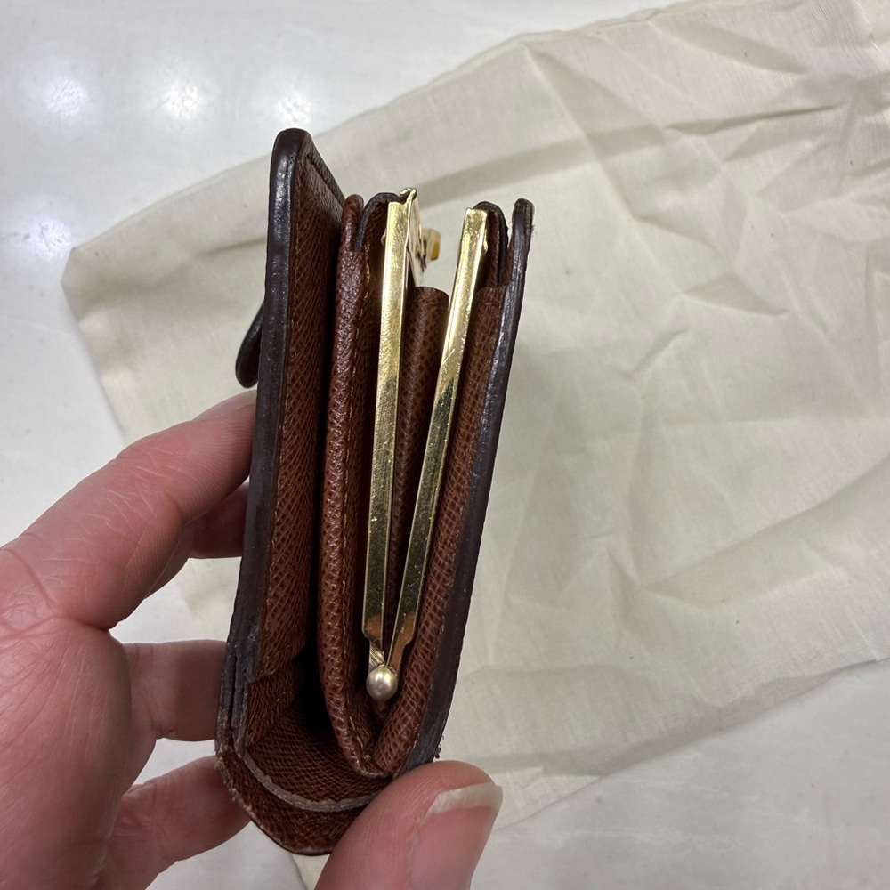 Louis Vuitton Dark Brown Monogram Wallet - Picture 10 of 14